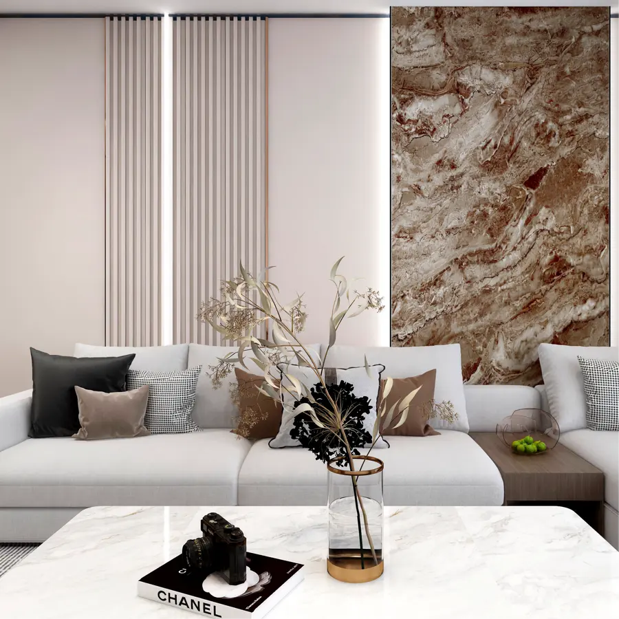 Paneles de pared de fibra de bambú y madera de PVC, decoración Interior, fabricantes profesionales, WPC