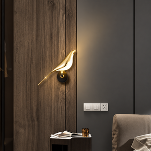 Lampada <span class=keywords><strong>da</strong></span> Parete Moderna a <span class=keywords><strong>LED</strong></span> 14W a Forma di Uccello, 3 Colori Cambiabili, per Hotel, Corridoio, Camera <span class=keywords><strong>da</strong></span> Letto, Soggiorno, Sala <span class=keywords><strong>da</strong></span> Pranzo, Personalizzabile, Controllata QC - Product Image 4