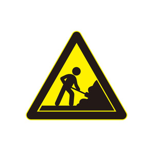 Señal <span class=keywords><strong>de</strong></span> Advertencia <span class=keywords><strong>de</strong></span> <span class=keywords><strong>Seguridad</strong></span> Vial Reflectante Triangular <span class=keywords><strong>de</strong></span> Aluminio con Patrón Personalizado, Amarilla, 1.5 mm <span class=keywords><strong>de</strong></span> Grosor, Impresión UV, Segundo Grado - Product Image 2