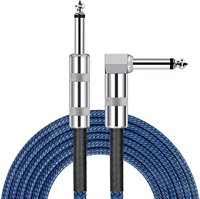 Câble de guitare acoustique électronique pour instrument de musique de 3m de long Câble de guitare professionnel en gros d'usine