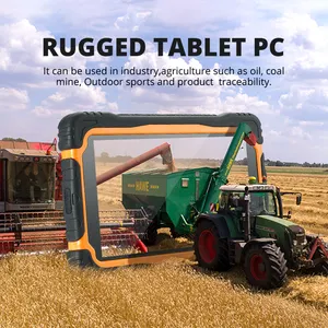 HUGEROCK T70 endüstriyel sağlam Tablet Pc 8gb Ram 128G Android 13.0 rezistif ekran Ip67 su geçirmez dokunmatik ekran bilgisayar MTK