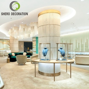 Expositor de joyería personalizado Muebles Joyería Diseño de interiores para mostrador de tienda de joyería - Product Image 4