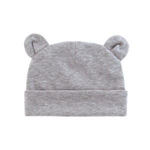 Nouveau <span class=keywords><strong>bonnet</strong></span> pour bébé, couleur unie, oreilles de <span class=keywords><strong>Mickey</strong></span>, <span class=keywords><strong>bonnet</strong></span> uni, motif simple, unisexe, pour bébé de 0 à 6 mois - Product Image 1