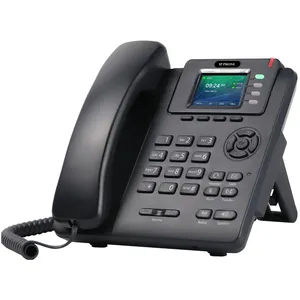 高品質の多言語VoIP電話SIP-790Gは、ギガビット1000Mイーサネットを備えた4つのSIP回線POESIP電話をサポートします-売れ筋
