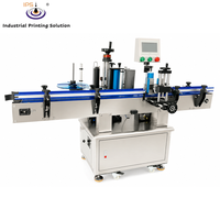 Machine d'étiquetage automatique de bouteilles rondes IPS ST-L401A, positionnement pour applications d'étiquetage simple et double face, applicateur rotatif