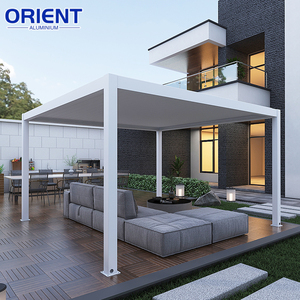 Pérgola de Aluminio con Recubrimiento en Polvo, de Alta Resistencia, para Jardín, con Estética Duradera Pérgola de Aluminio para Exteriores Moto - Product Image 4