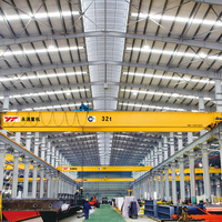 Meilleur prix pour la grue à pont Yongtong 32t, moteur Siemens/Schneider 70Hz PLC, hauteur de levage maximale de 20 m, télécommande sans fil 12