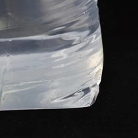 Sac d'emballage pour poissons vivants en plastique biodégradable à double couche transparent