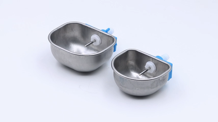 Stainless Steel Rabbit Water Bowl Automatic Drinker OEM