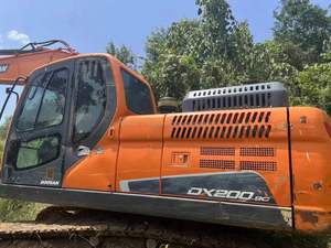 Excavatrice Doosan DX200 d'occasion de haute qualité, modèle 2022, godet de 1,2 m, poids opérationnel de 20 tonnes, rapport inclus - Product Image 2