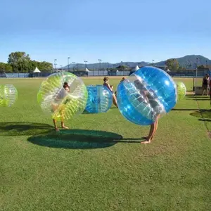 पीवीसी और TPU पहनने योग्य inflatable शरीर बम्पर गेंद बिक्री के लिए inflatable बम्पर बुलबुला गेंद सस्ते कीमतों zorb बम्पर गेंद