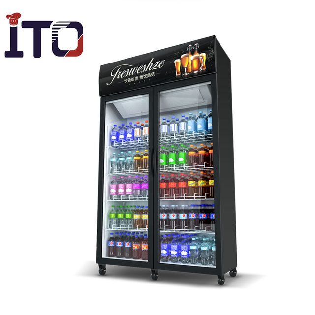 Commercial Display Refrigerator/ Beverage Drinks Display Cooler