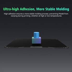 Plataforma de acero flexible Creality Hi Epoxy Resin Build Plate de 280x265 mm para impresora 3D K2 Plus - Product Image 4