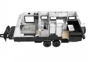 2022 Ecocampor 750KG carcan chinois hors route, vente complète, caravane personnalisée, service OEM - Product Image 5