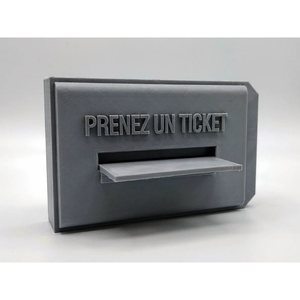 Distributeur de tickets d'appel et accessoires de file d'attente, impression 3D FDM, dès 19 € l'unité - Product Image 1