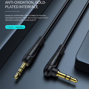 สายสัญญาณเสียง KAKU 1 เมตร 2 เมตร คุณภาพเสียงคมชัดระดับไฮไฟ <span class=keywords><strong>หัว</strong></span>เสียบ <span class=keywords><strong>3.5</strong></span> มม. สายต่อขยายเสียง <span class=keywords><strong>Aux</strong></span> - Product Image 4