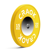 Fitness Olymp Gym Poids Compétition Barbell Standard KG Calibré Haltérophilie Pare-chocs Puissance Powerlifting Barbell Plate