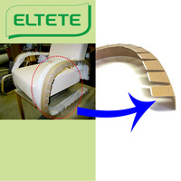 Protections d'angle pour meubles 100 % recyclables, blanches/marron, enveloppantes, imperméables, pour produits