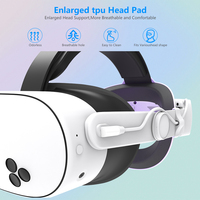 Nouveau modèle VR accessoires pour Meta Quest3/Quest3S avec 12000 mAh batterie conception VR tête sangle usine en gros