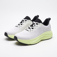 Chaussures de course unisexes pour l'extérieur, tige en mesh respirant, semelle intermédiaire amortie, semelle extérieure antidérapante, baskets de trail, vente en gros, usine OEM