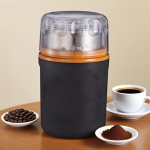 เครื่องบดกาแฟไฟฟ้าอัตโนมัติสแตนเลสสำหรับเมล็ดกาแฟและถั่ว เครื่องใช้ในครัวเรือนพร้อมใบมีดสแตนเลส - Product Image 1