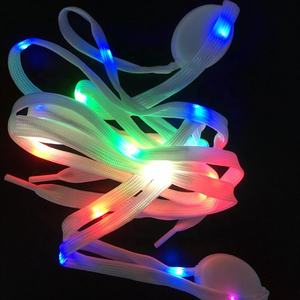 Lacci per Scarpe LED Riflettenti Multicolore Marca HengFeng, Larghezza 8mm, Opzione Colore Personalizzata, Aggiunge un Tocco Elegante - Product Image 5