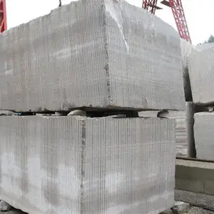 White wood rough marble blocks