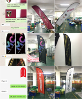 Drapeaux de plage personnalisés en forme de goutte d'eau pour la publicité extérieure, Bali Bow Sail Swooper, bannières volantes, supports promotionnels, drapeaux plume