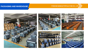 พัดลมม่านอากาศพลาสติกแบบเงียบสำหรับร้านค้า ป้องกันแมลง รุ่น <span class=keywords><strong>AMX</strong></span> - Product Image 4