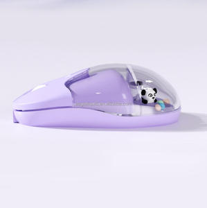 Mouse Aqua nirkabel <span class=keywords><strong>2</strong></span>.4G, Mouse cair Panda mengambang optik menawan - Product Image 3