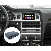 Interface de Navigation Q7 4l Apple CarPlay, MMI/ MIB, sans fil, pour AUDI, lecteur de carte, miroir du téléphone, Siri Spotify, musique, 2 pièces
