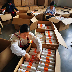 Chiffons de nettoyage jetables 23x25cm en pulpe de bois PP, utilisation sèche et humide, serviettes de nettoyage de cuisine rectangulaires, motif floral aléatoire - Product Image 1