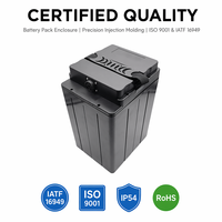 Caja de Batería Personalizada de ABS y PC, Carcasa Vacía para Motocicleta EV 4820 Precision, para Paquete de Baterías de Litio, Almacenamiento de Energía, OEM, ODM
