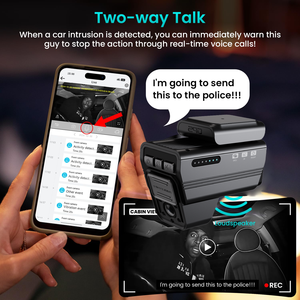 1080P 4G kép Dash Cam phía trước và cabin xe DVR với GPS đám mây sao lưu tầm nhìn ban đêm bảo vệ bãi đậu xe thông minh xe an ninh máy ảnh - Product Image 2