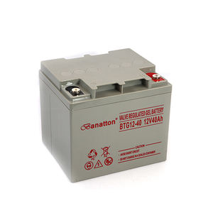 Banatton высокоточная долговечная силиконовая солнечная батарея на 15 лет 12 в 40 Ач гелевая перезаряжаемая свинцово-кислотная аккумуляторная батарея - Product Image 2