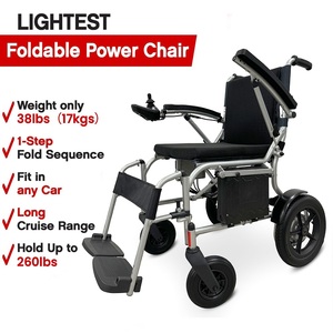 KSM-509 Cheap Price Off Road <b>Electric</b> Wheelchair with Rechargeable Lithium Battery Automatic Wheel Chair Powerful Motor OEM/ODM - Product Image 3