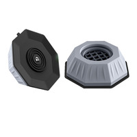 Tapis antidérapant pour lave-linge à tambour pulsateur, augmentant la hauteur, amortissant les chocs, silencieux, octogonal