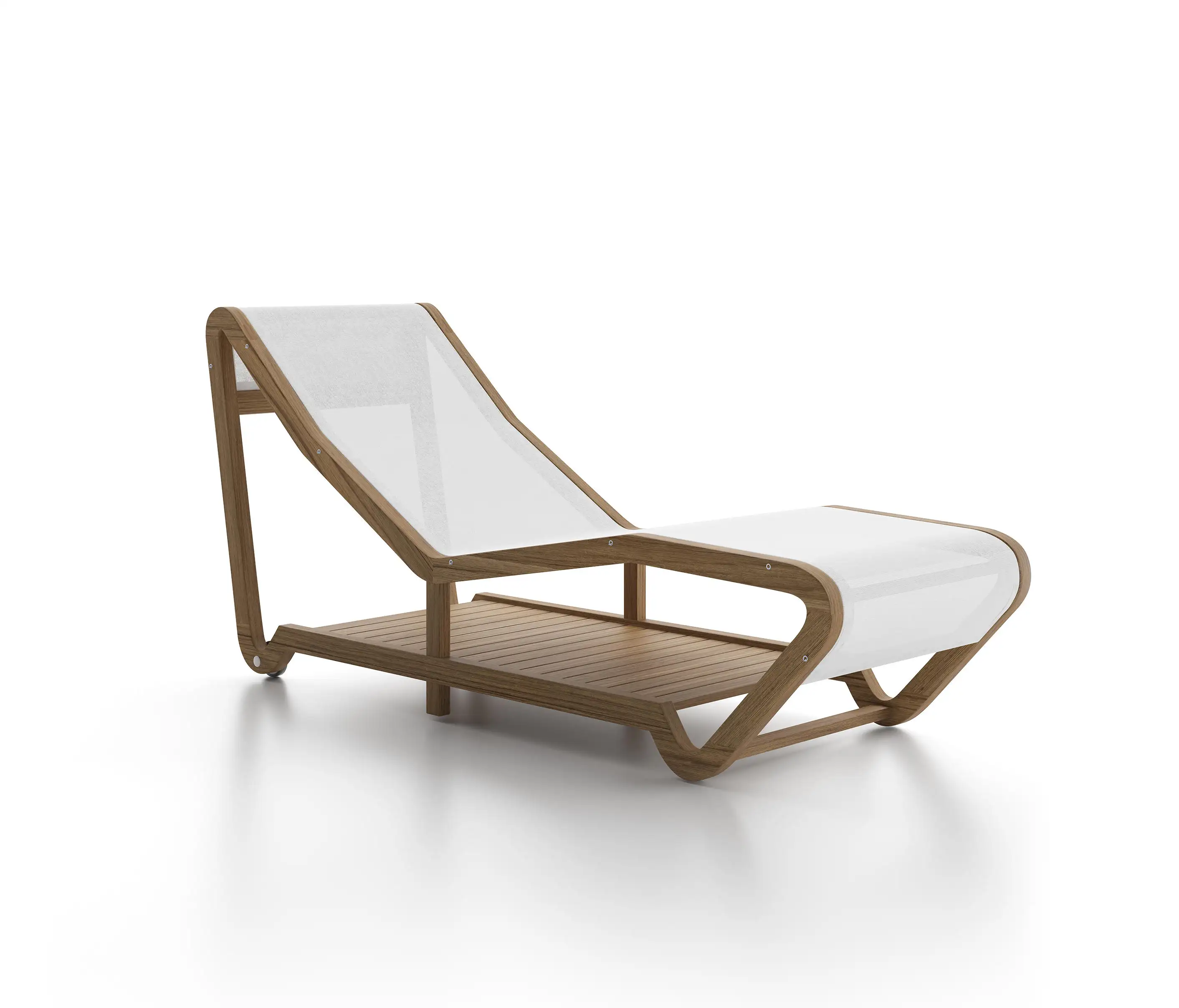 屋外ガーデン寝椅子リラックスリクライニングチェア家具木製寝椅子