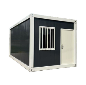 Z casa contenitore pieghevole casa prefabbricata nera espandibile <span class=keywords><strong>per</strong></span> Villa Hotel appartamento <span class=keywords><strong>in</strong></span> acciaio e <span class=keywords><strong>legno</strong></span> <span class=keywords><strong>in</strong></span> vendita - Product Image 2