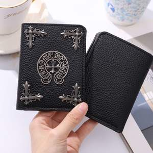 Nueva Cartera CH de Moda Hip Hop, Porta Pasaportes y Tarjetas, Monedero Portátil Antirrobo, Impermeable, de PU, Diseño de Diseñador - Product Image 5