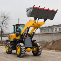 Chargeuse sur pneus 1,5 tonne 2 tonnes 3 tonnes Mini-chargeuse frontale MY-30 avec grappin à bois