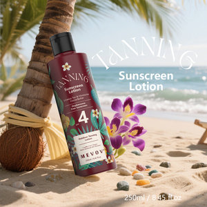 OEM ODM leggero SPF4 SPF8 SPF15 crema solare abbronzante resistente all'acqua idratante peptidi per il viso e il corpo - Product Image 2