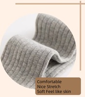 Collants longs en coton tricoté pour enfants, chaussettes moulantes respirantes et opaques pour filles, mode quotidienne toutes saisons