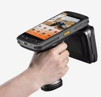 Computadora Móvil UHF RFID Chainway C72 Enterprise, PDA Android Portátil con 4G WIFI, Teléfono Móvil Industrial con Escáner de Código de Barras 2D