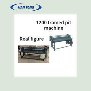 Máquina de montaje de papel Nan Tong 1200 semiautomática para equipos de encolado de papel - Product Image 4