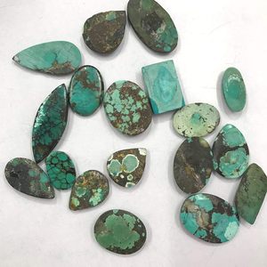 Piedras Preciosas de Turquesa Tibetana Natural de 50 Quilates, Formas Mixtas para Joyería, Piedras Sueltas para DIY, Suministro de Piedras Curativas - Product Image 5