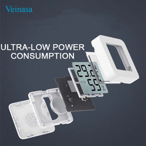 Veinasa-HT-1W Mini Higrómetro Electrónico Portátil, Termómetro Digital, Medidor de Humedad y Temperatura, Termómetros Domésticos - Product Image 5