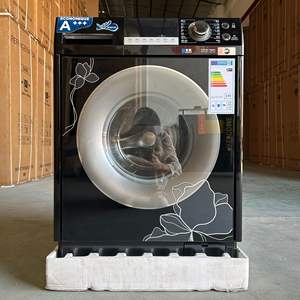 <span class=keywords><strong>Lave</strong></span>-<span class=keywords><strong>linge</strong></span> électrique à tambour <span class=keywords><strong>silencieux</strong></span> de 10 kg à conversion de fréquence, 15 programmes, écran LED, économe en énergie - Product Image 4