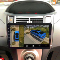 Autoradio 2 Din Android Auto Multimédia GPS Track Carplay 2din DVD pour Toyota Yaris XP90 2005 - 2012