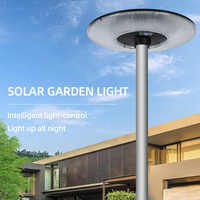 ALLTOP Lampe solaire de jardin haute performance avec capteur Pir Abs Ip65 étanche tout-en-un pour l'extérieur